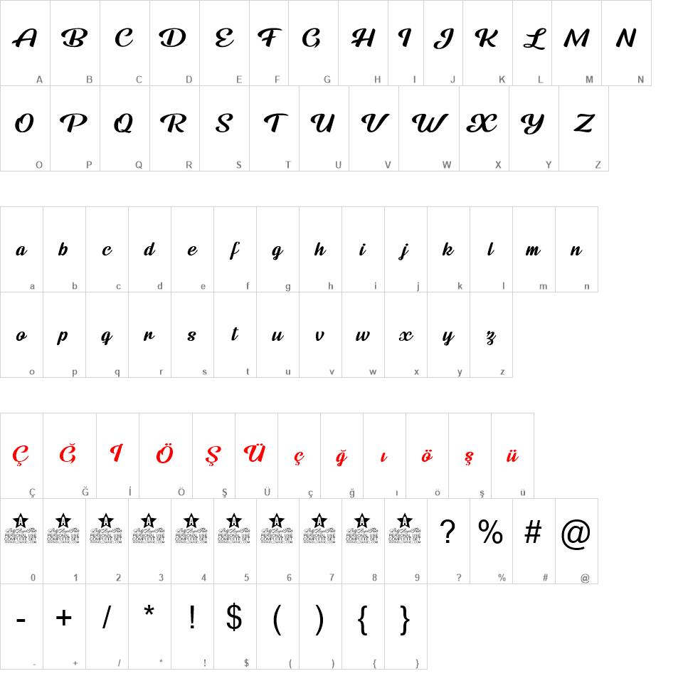 Lemon Jelly font